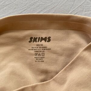 Skims Tan Shapewear Thong
